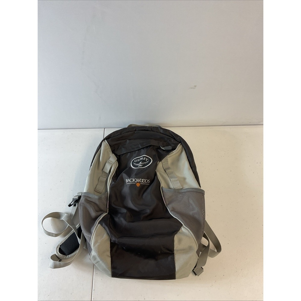Osprey Halo LE Backwoods Backpack daypack Grey used once lightweight